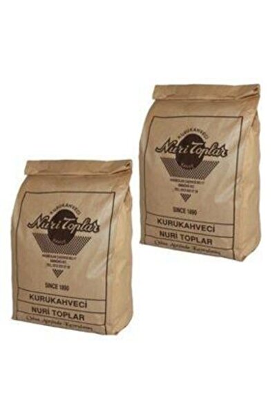 Eminönü Kahvecisi Nuri Toplar (GÜNLÜK) 2x250gr Türk Kahvesi Çekilmiş
