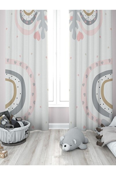 Ardizayn Vopsea de apă, țesătură din catifea, imprimată digital, perdea de fundal pentru copii cu o singură aripă