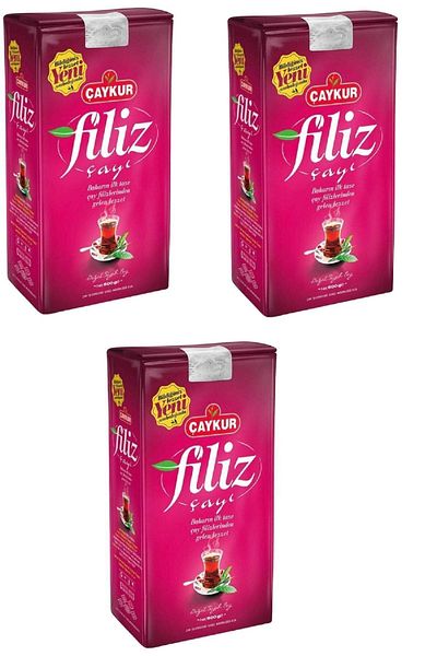 Çaykur Filiz Bulk Tea 500 Gr X 3 Pieces