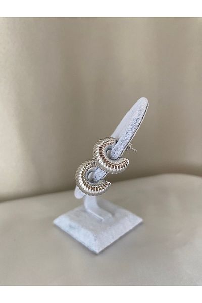 pisay takı & aksesuar Snail 316l Steel Earrings