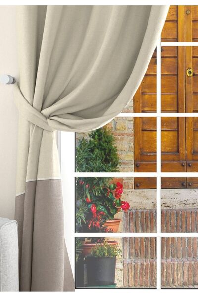 Ardizayn Sefa - Cremă de nurcă, țesătură de catifea imprimată digitală, pentru dormitor, perdea de fundal cu aripă dublă