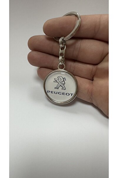 imza direksiyon kılıfı Breloc metalic reversibil cu logo Peugeot - 1 bucată