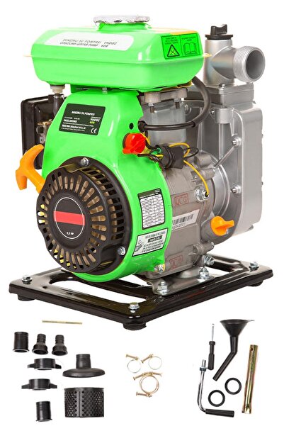 SCHUTZENGER Profesyonel 4.5 Hp 4 Zamanlı Benzinli Su Pompası 1,5 Inç 150 Mt Y...