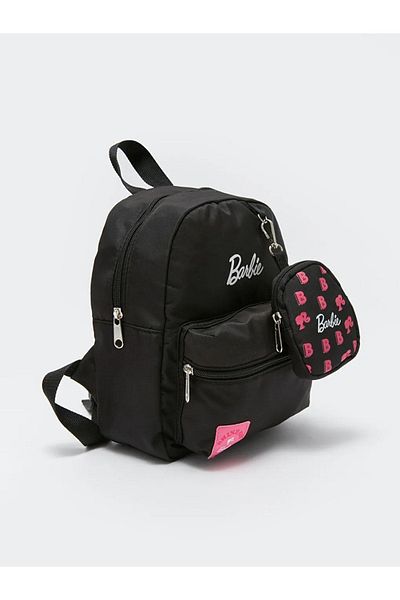 LC Waikiki ACCESORII LCW Rucsac pentru fetiță cu imprimeu Barbie cu portofel