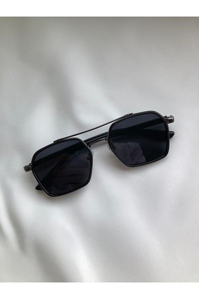 DSN Kalvin Black Sunglasses Uv Protected Unisex