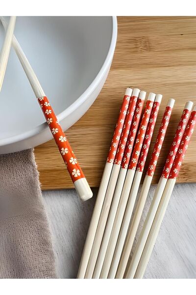 bk&tk design Chopsticks Bambu Yemek Çubuğu - 3 Çift