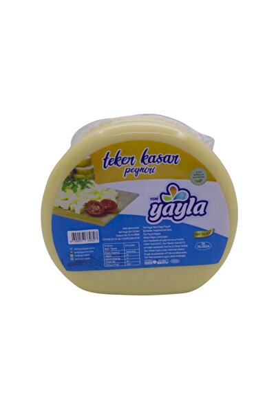 Yeni Yayla Süt Ürünleri Yayla Gurme Taze Teker Kaşar 1 Kg