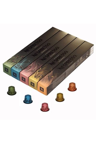 Nespresso Master Origins Series 5 Boxes (50 Capsules)