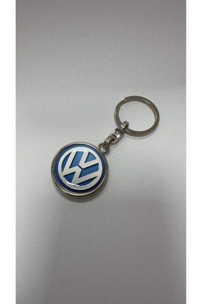 imza direksiyon kılıfı Volkswagen Logo Metal Keychain, Double-Sided (1 PIECE)