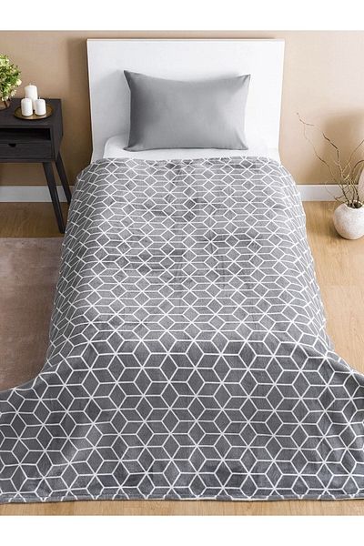 LC Waikiki Patterned Welsoft Single Blanket 150x220 Cm