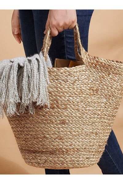 IKEA Tolknıng Basket Jute