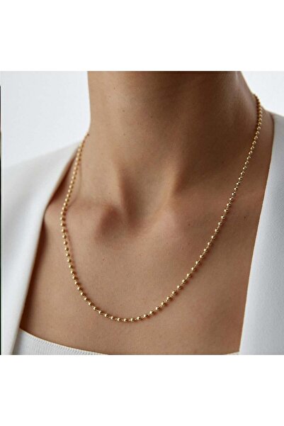 HAMZA YILMAZ MÜCEVHERAT Tırnak Makası Altın Zincir Kolye