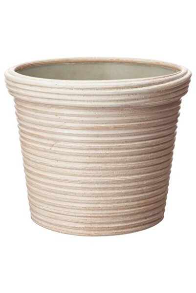 IKEA Beyaz Rattan Saksı 12cm Iç Çap: 13 Cm Iç-dış Mekan Bitki-çiçek Saksısı