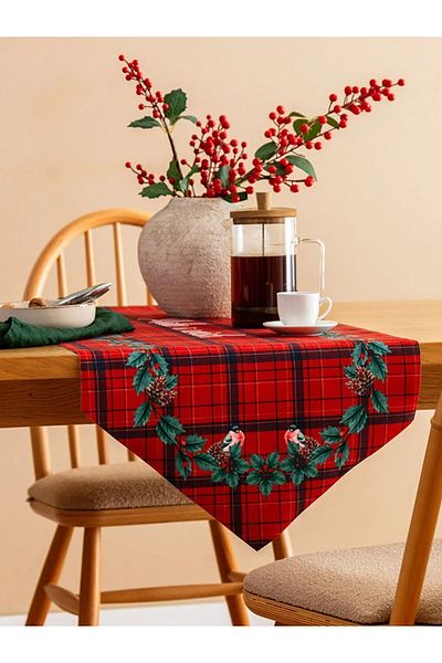 LC Waikiki LCW HOME New Year Themed Runner 50x140 Cm