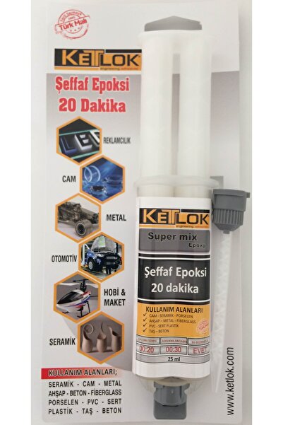 KETLOK ® 20 Dakika Şırınga Epoksi
