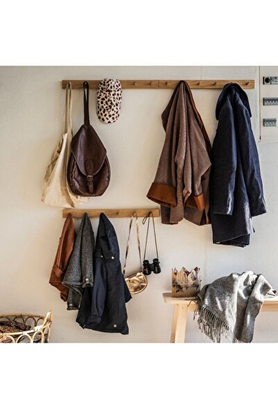 IKEA Hövolm Duvar Askısı Meşe