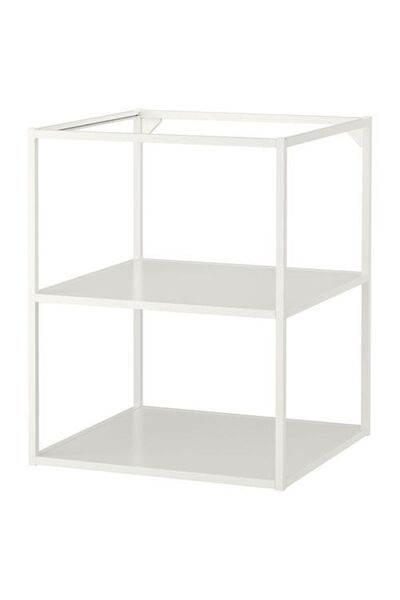 IKEA Enhet, Açık Raf Ünitesi, 60x60x75 Cm, Beyaz