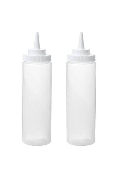 IKEA Grıltıder Plastic Sauce Bottle, Transparent