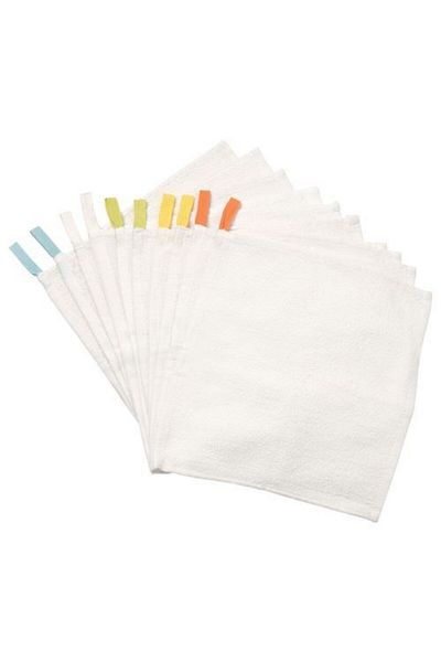IKEA Baby Towel Set White Color 30X30 cm 10 Pieces Baby-Child Use