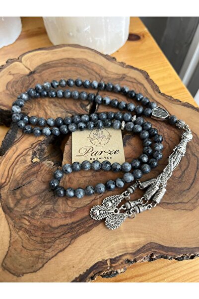 parze doğaltaş سبحة صلاة من الحجر الطبيعي سبيكتروليت 99