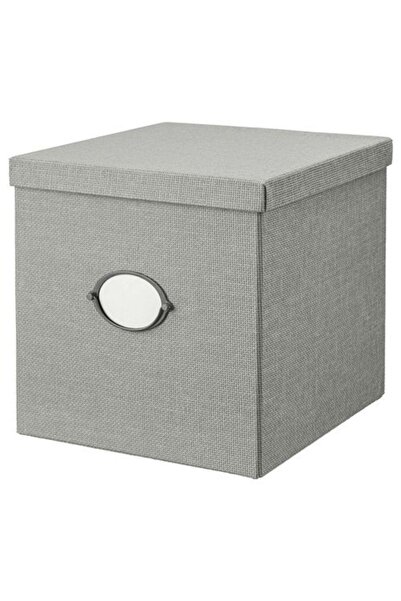 IKEA Gray Kvarnvik Box with Lid