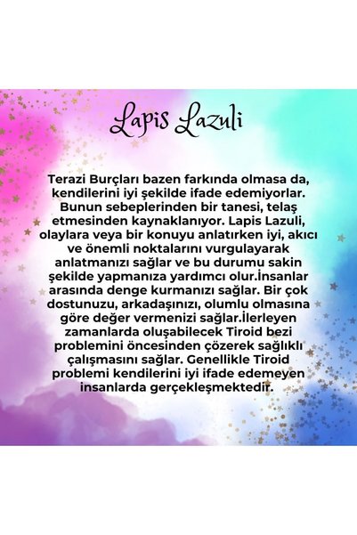 LEMURYANSTONE قلادة برج الميزان حجر القمر-اللازورد-التورمالين-الزبرجد-السيترين-الوردي K.-الدخان K.