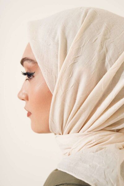 m moon scarf Beige Premium Bamboo Scarf