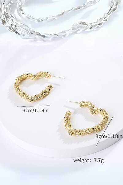 Diloshtrend Design Kadın Küpe Stardust Heart