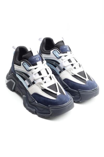 SOLAZER Kadın Mavi Sneaker Günlük Spor Ayakkabı 023