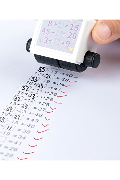 ECOYOM 139475 Matematik Işlem Rulosu Boşluk Doldurmalı Set