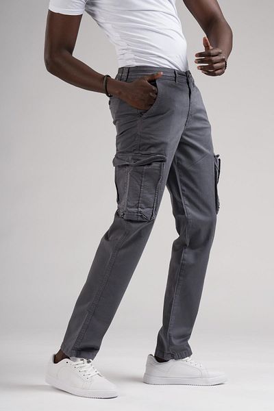 FBI Canvas Regular Fit Jeans - Παντελόνι Cargo με σωλήνα