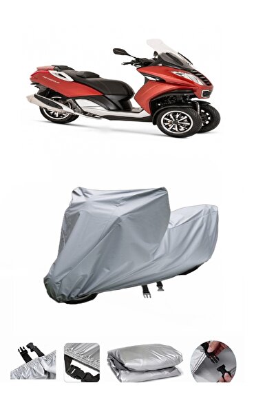 BODYGARD حقيبة ظهر متوافقة مع بيجو ميتروبوليس 400، علامة تجارية سميكة للغاية للدراجات النارية