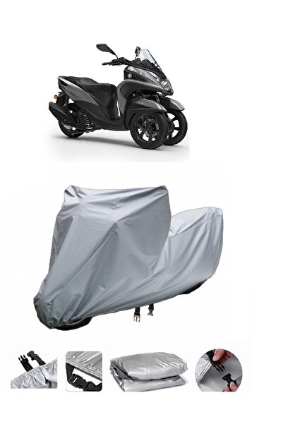 BODYGARD حقيبة خلفية Yamaha Tricity 300 متوافقة مع علامة تجارية للدراجات النا...