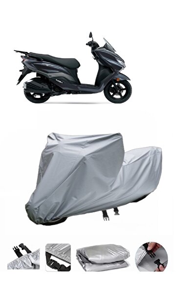 BODYGARD سوزوكي بورجمان ستريت 125EX - مشمع دراجة نارية سميك للغاية وحقيبة خلف...