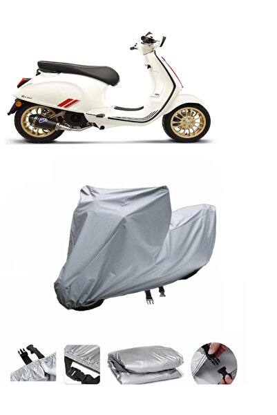 BODYGARD Vespa LX 125 3V i.e - مشمع دراجة نارية سميك للغاية وحقيبة خلفية مناسبة