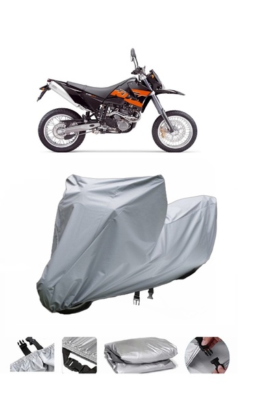 BODYGARD KTM 640 LC4 - حقيبة خلفية سميكة للغاية متوافقة مع الدراجات النارية