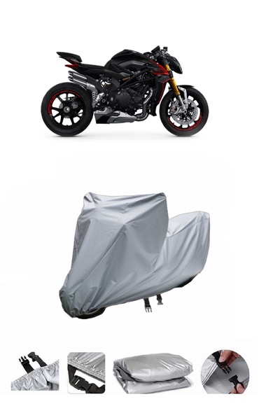 BODYGARD MV Agusta Brutale 1000 RR - مشمع دراجة نارية سميك للغاية ومطابق للحق...