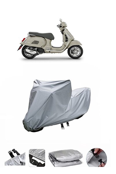 BODYGARD Vespa GTS 125 - مشمع خلفي سميك للغاية ومتوافق للدراجات النارية