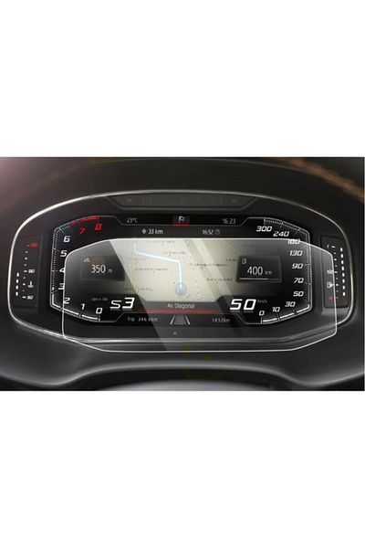 corcishop Seat Ateca - Digital Instrument Screen and Protective Nano Film Panel