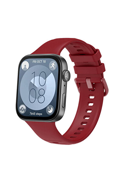 VOYO Huawei Watch Fit 5 / Fit 4 /Fit 3 ve Pro'lar Kordon Silikon Yumuşak Klas...