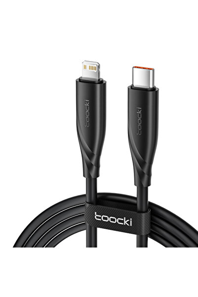 Toocki 20W Pd Type C To Lightning Ultra Hızlı Şarj Kablosu 100 cm iPhone 14,1...