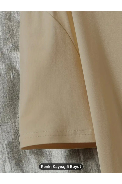 optimist sağdıç the original Comfortable Summer Outfit Set for Men - 2 Pcs T-Shirts and Lace-up Shorts