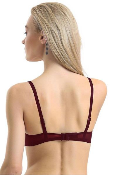 JENSCA Sutien Burgundy Magic Form 2685 - Burete și Dantela