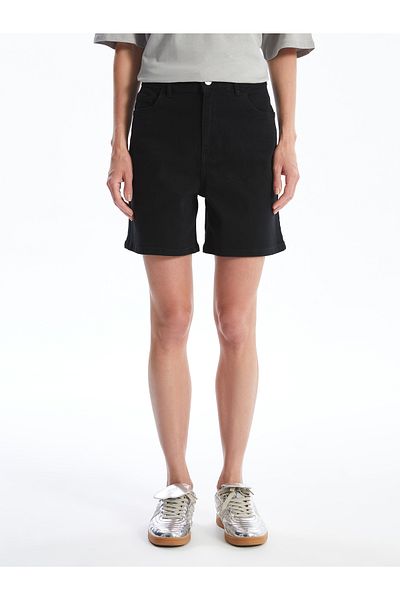 LC Waikiki Women's Slim Fit Jean Shorts