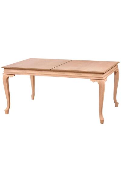 Evim Hizmet 170 Cm Lükens Açılır Yemek Masası - Cilasız Ham Ahşap - Güvenli T...