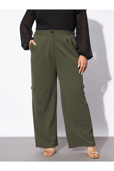 Sassafras By Styli Plus Multi Pockets Cargo Pants