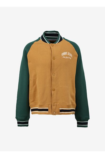 Tommy Jeans سترة رجالية عادية الخردل DM0DM18400GQ2