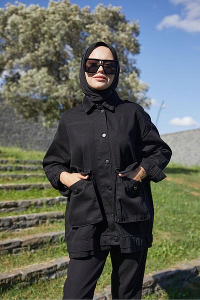 ENZİM JEANS Jachetă de blugi pentru femei - Design confortabil și elegant