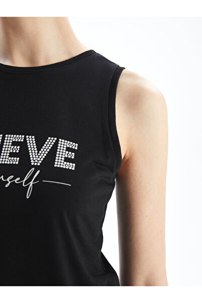 LC Waikiki Dámský atlet - Crew Neck a tištěný design