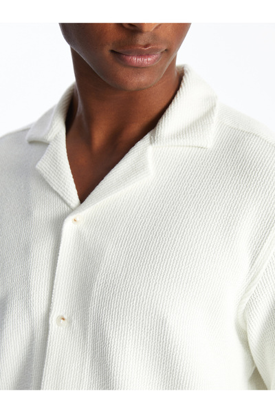 LC Waikiki Férfi ing - normál szabású, rövid ujjú